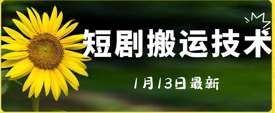 最新短剧搬运技术，电脑手机都可以操作，不限制机型-成长印记