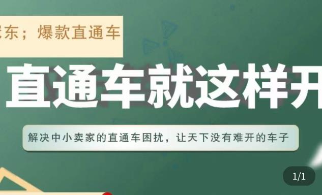 冠东·淘系直通车保姆级教程，全面讲解直通车就那么简单-成长印记