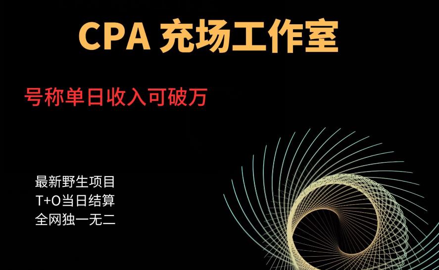 cpa充场工作室，号称单日收入10000+（揭秘）-成长印记