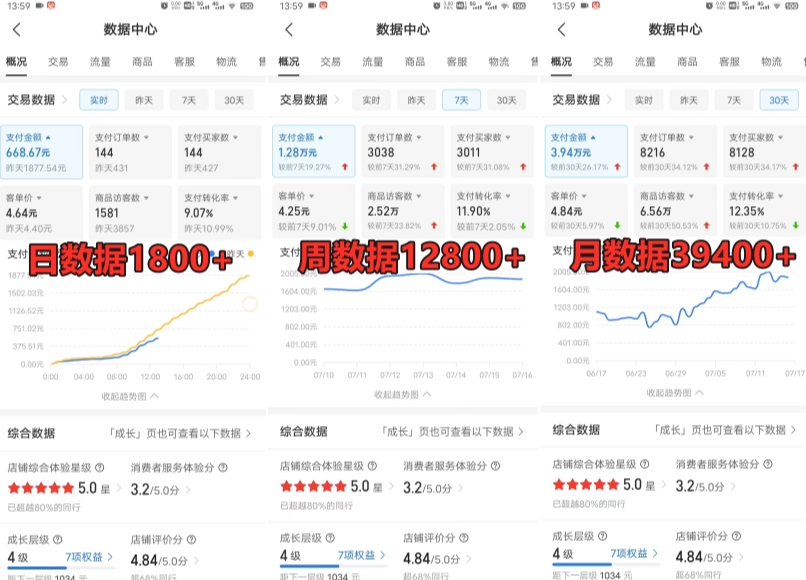 拼多多虚拟电商训练营月入30000+你也行，暴利稳定长久，副业首选-成长印记