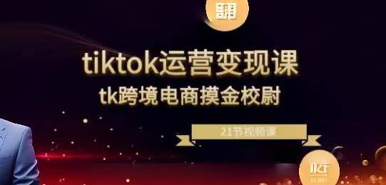 摸金校尉21课-【速来学习】TikTok运营技巧一网打尽！tiktok跨境电商运营变现课-成长印记