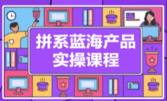 揭秘蓝海：拼系冷门产品实操课，从开店到流量全攻略拼系冷门蓝海产品实操课程-成长印记