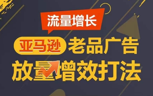 流量增长 亚马逊老品广告放量增效打法，短期内广告销量翻倍-成长印记