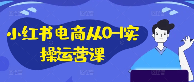 小红书电商从0-1实操运营课，小红书手机实操小红书/IP和私域课/小红书电商电脑实操板块等-成长印记