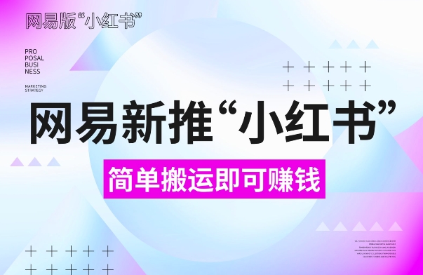 网易官方新推“小红书”，搬运即有收益，新手小白千万别错过(附详细教程)【揭秘】-成长印记