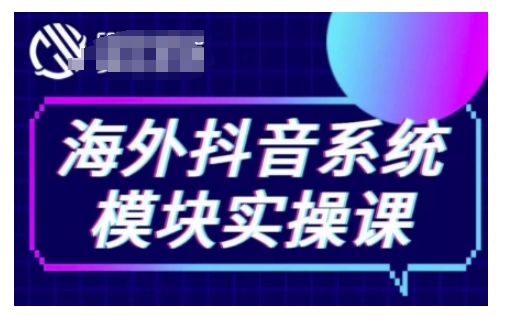 海外抖音Tiktok系统模块实操课，TK短视频带货，TK直播带货，TK小店端实操等-成长印记