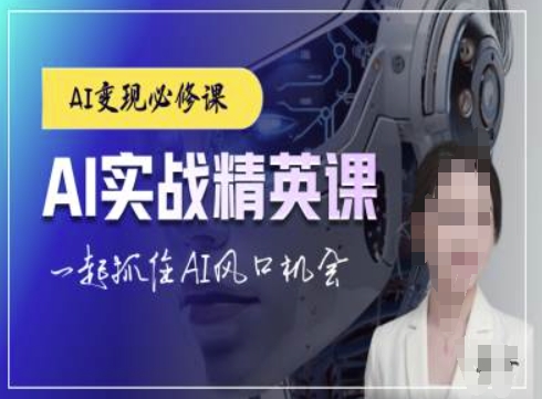 AI实战精英课，chatgptAI实战教程，一起抓住AI风口的机会-成长印记